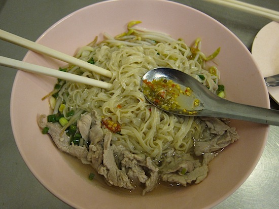 The house-made egg noodles are a major highlight.