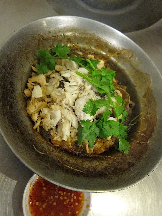 I haven't seen that much crab since Chanthaburi.
