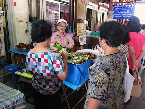 A word of advice: don't get between grannies and their pork curry cakes.