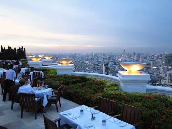 The scene at Sirocco.