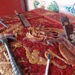 Craftsmen have been carving out a new future for the 1891 shrine.