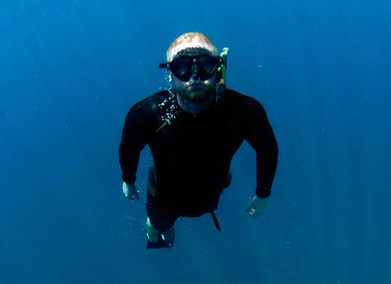 Into the deep. Into the deep.