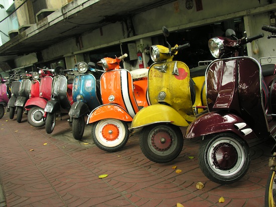 Vespa racing is not one of them.