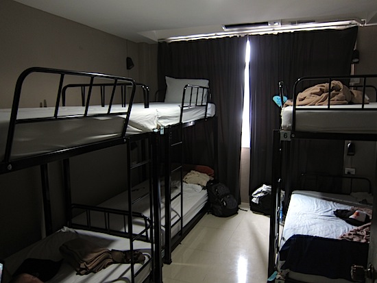 Spacious common spaces help to make up for the small dorm rooms.