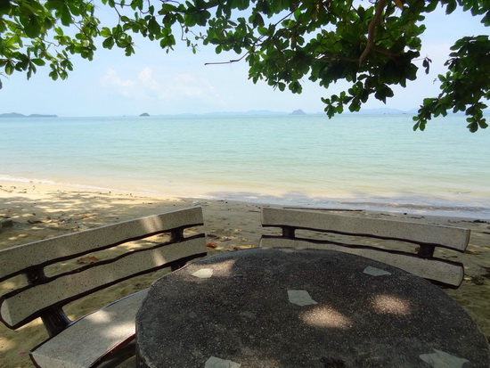 Pleumsuk beach restaurant. A chilled place to gorge on fiery food.
