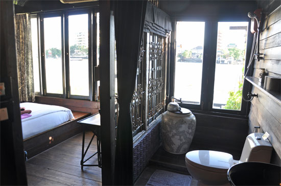 A loo with a view.