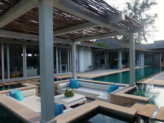 An upmarket villa will often come with a tennis court -- and a hefty rate of course.