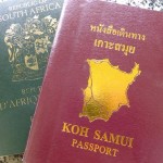Don't think this 'Samui Passport' will work at immigration.