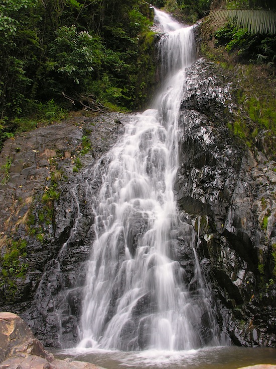 Just one of Huay Toh Waterfall's 11 tiers.