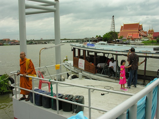 Awaiting another two baht boat ride.