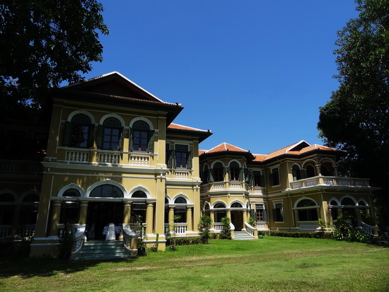 A former governor's home, now reborn as the Blue Elephant.