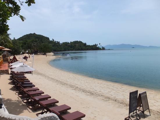 Bophut Beach bophut beach in front of Sandy resort