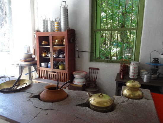 A charming old-style kitchen.
