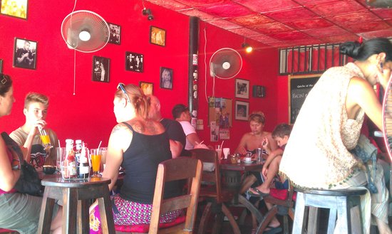 World's End Cafe interior