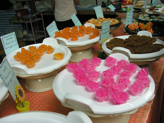 At five baht a piece, you can try them all.