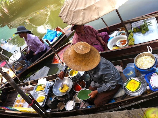 Your Thailand adventure isn't complete without a floating market trip.