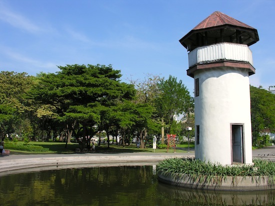 The old prison watch tower at Romaneenat.