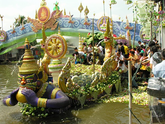 One wild Buddhist lotus party.