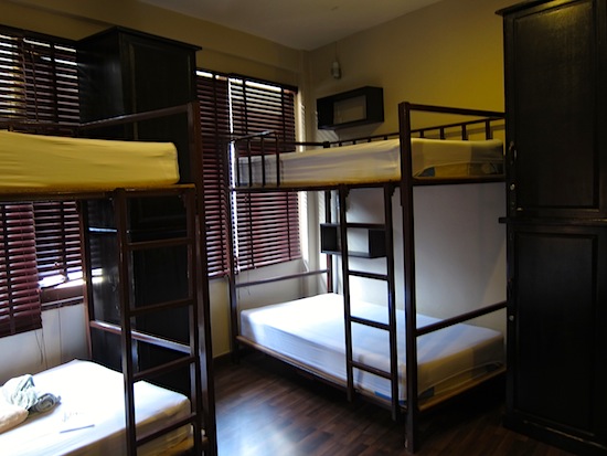 A peek in the dorm.