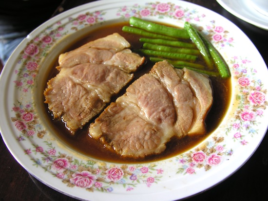 The roasted pork is to die for.