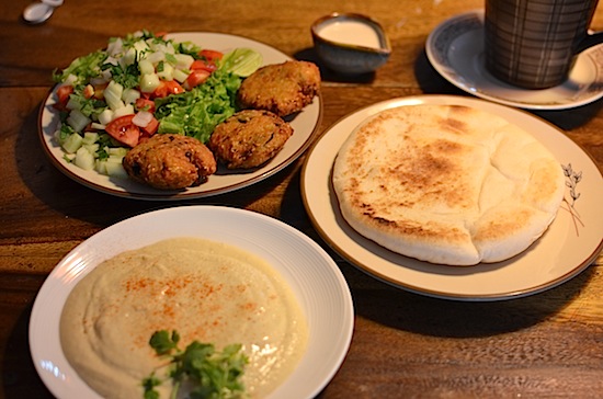 Everything but the table is house made from scratch.