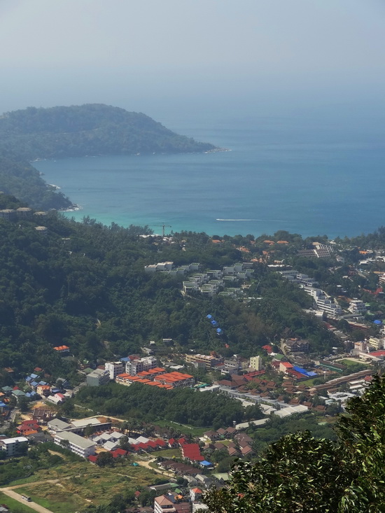 A small slice of the 360-degree view atop Big Buddha hill.