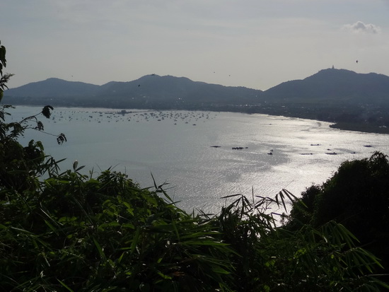 Another look at Chalong Bay from Khao Khad hill.