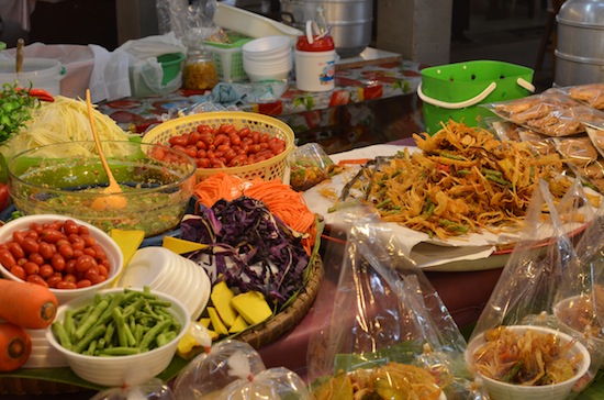 Time to fry up some green papaya.