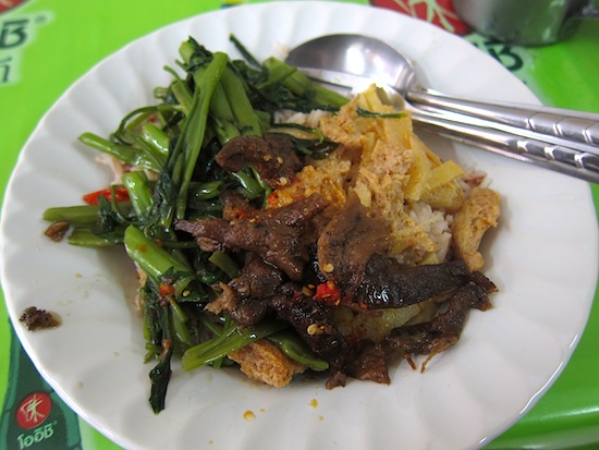 Vegan food to satisfy.