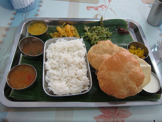 A taste of Chennai.