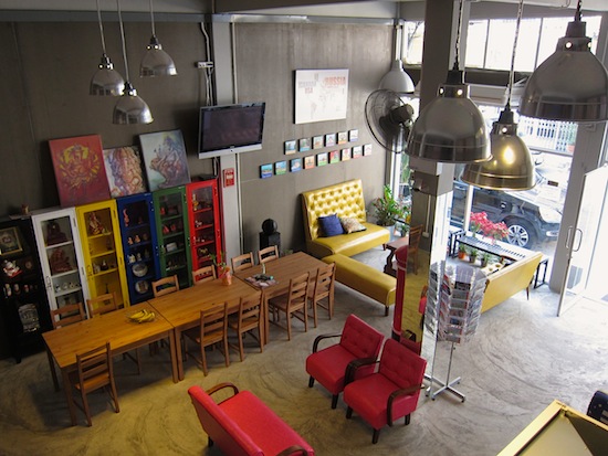 No shortage of space and light at Mile Map.