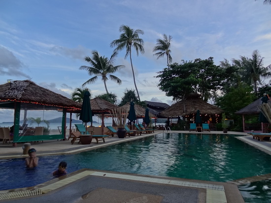 Beachfront bathing at Friendship.