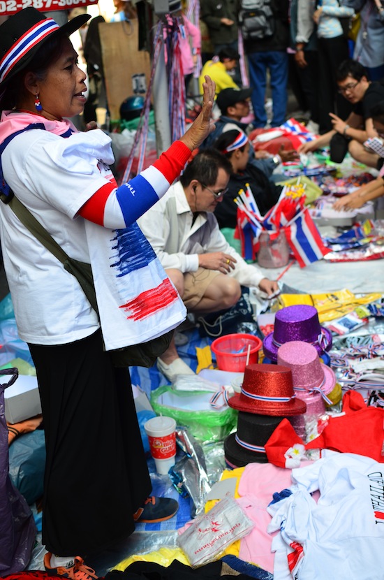 The Thailand T-shirt vendors aren't going anywhere.
