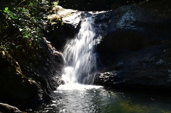 One of Nang Yom's many tiers.