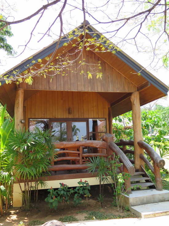 A beach hut with added air-con comfort: superior bungalow.