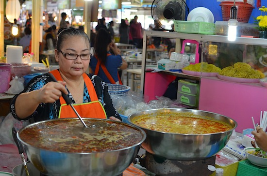 Don't miss the northern Thai soup queen.