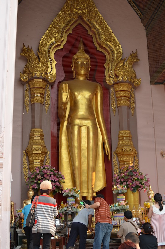Buddha says: Enough fighting already.