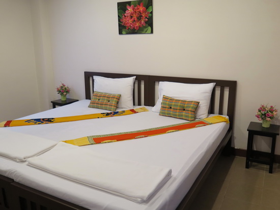 Rooms are a bit more stylish than their price might suggest.