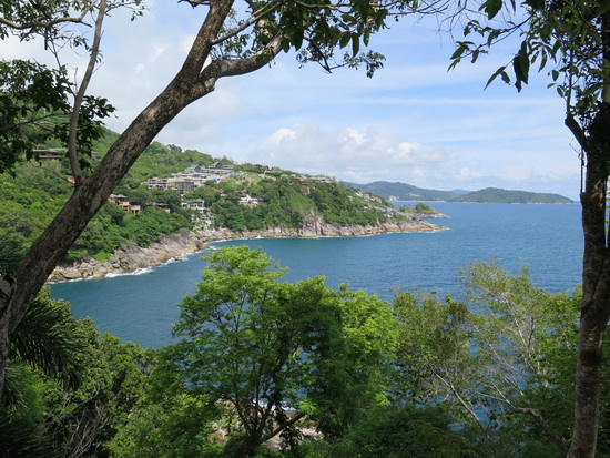 Some pay millions for this view on the Kamala headland. It's all yours, for free.