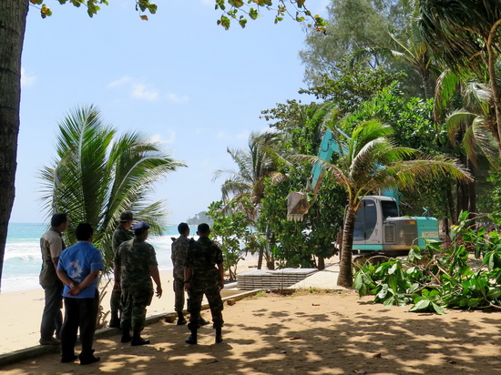 Sun, sea, sand, and soldiers.