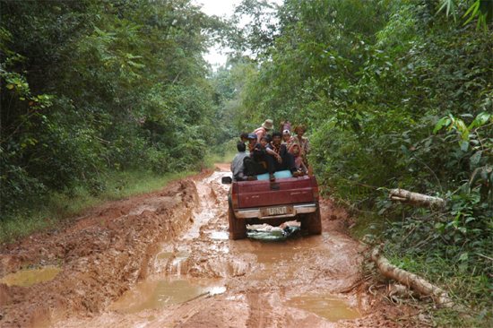 Banlung: Best researched in dry season.