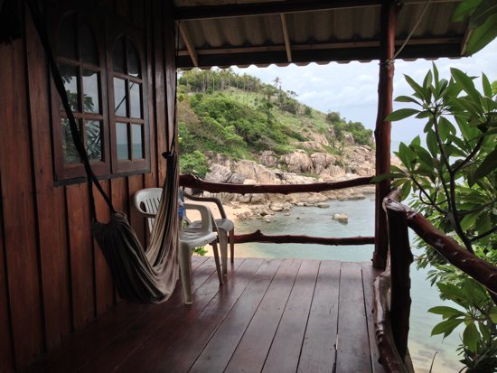Bungalow with a view.