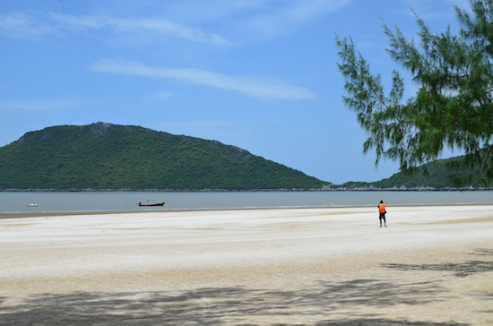 Phraya Nakhon beach wasn't exactly crowded.