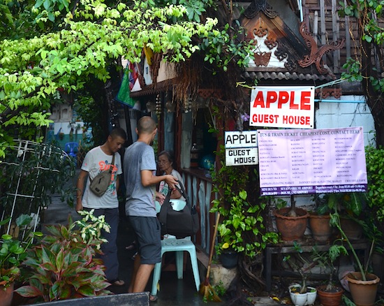 A backpacker heritage site.