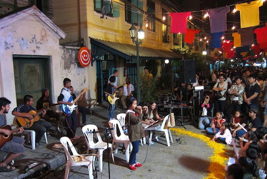 The KTMP band wows the crowd.