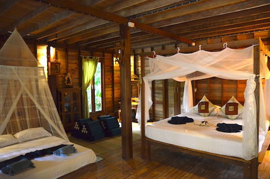 Family room at Chill Out House.