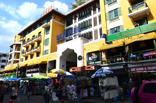 The biggest building on Khao San.
