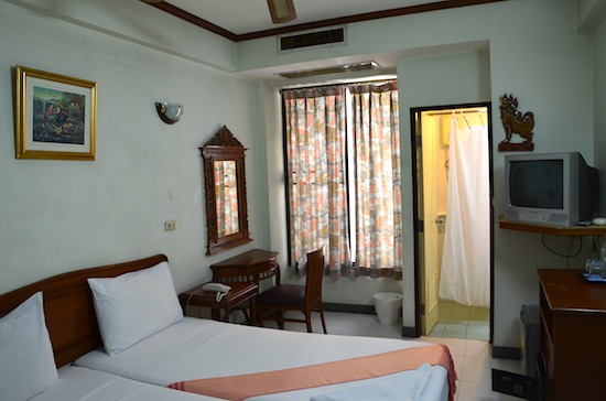 A standard room in the old building.