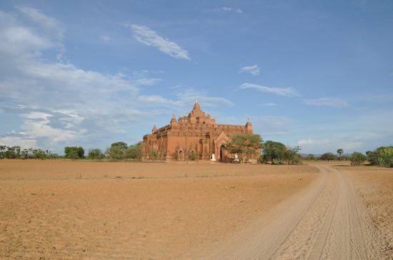 Bagan in the dry season is ... dry.