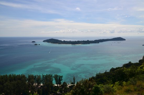 The best way to admire Ko Lipe.